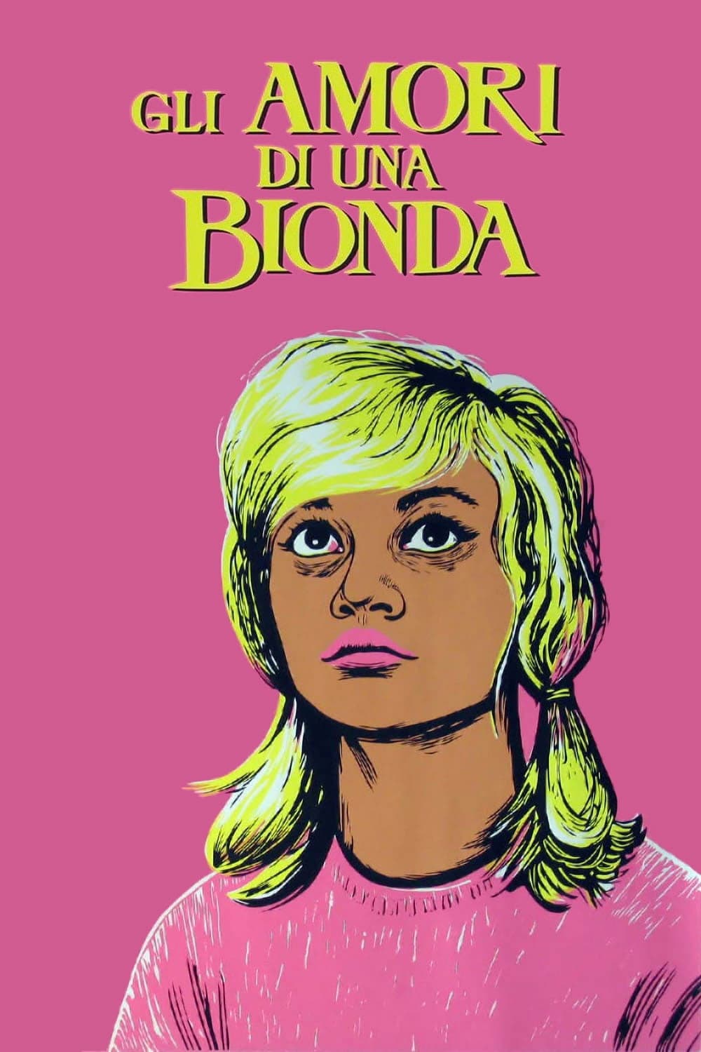 Poster di Gli amori di una bionda