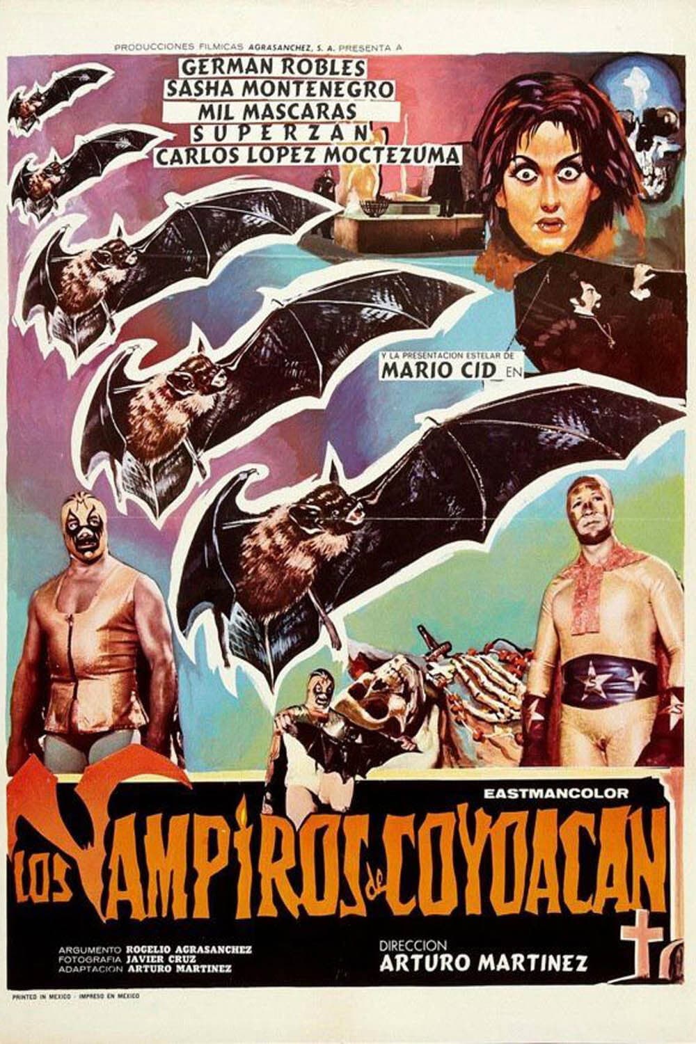 Poster di Los vampiros de Coyoacan