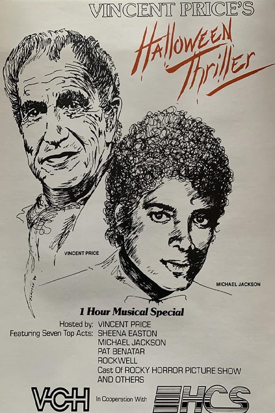 Poster di Vincent Price's Halloween Thriller