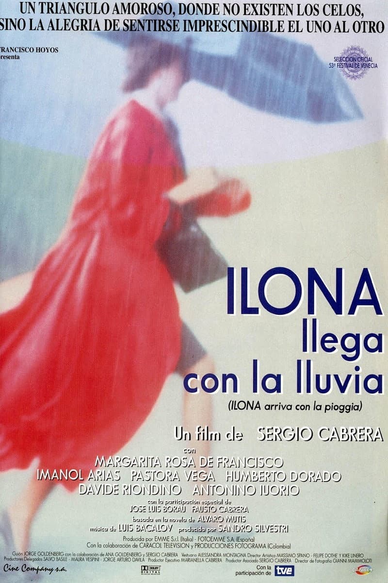 Poster di Ilona arriva con la pioggia
