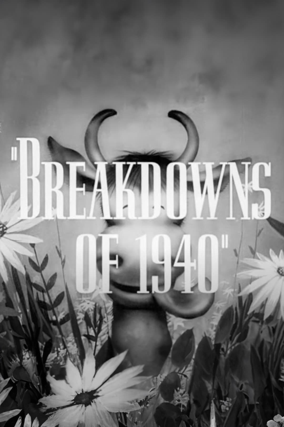 Poster di Breakdowns of 1940