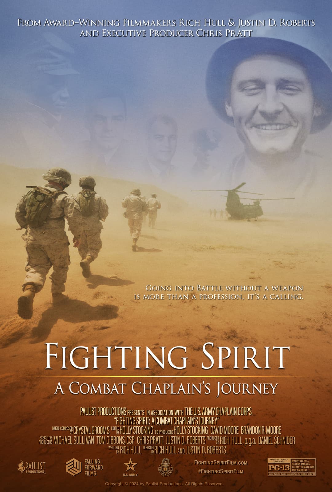 Poster di Fighting Spirit: A Combat Chaplain's Journey