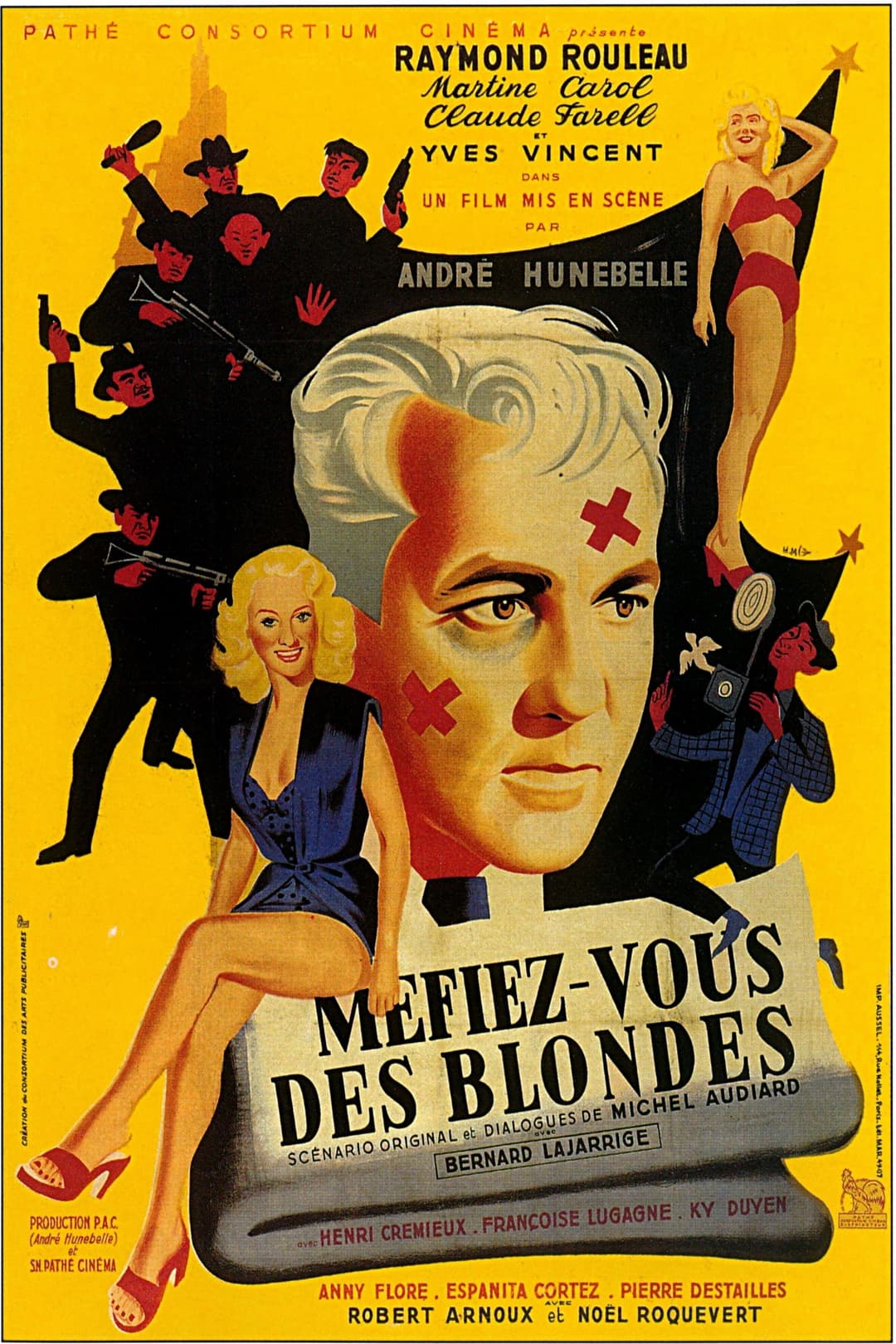 Poster di Méfiez-vous des blondes