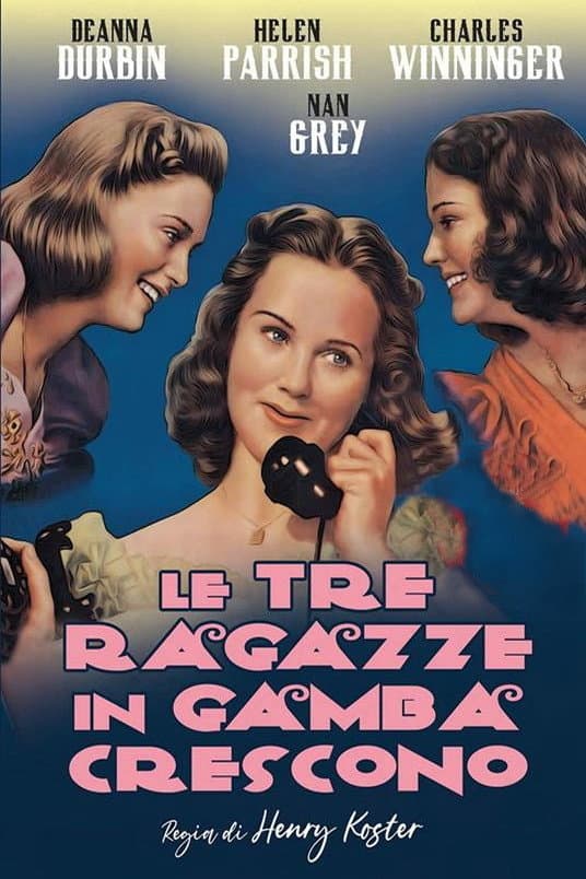 Poster di Le tre ragazze in gamba crescono
