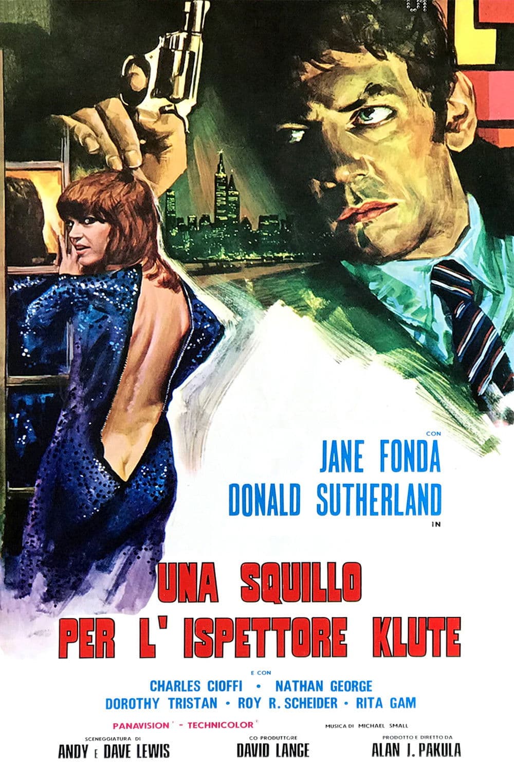 Poster di Una squillo per l'ispettore Klute