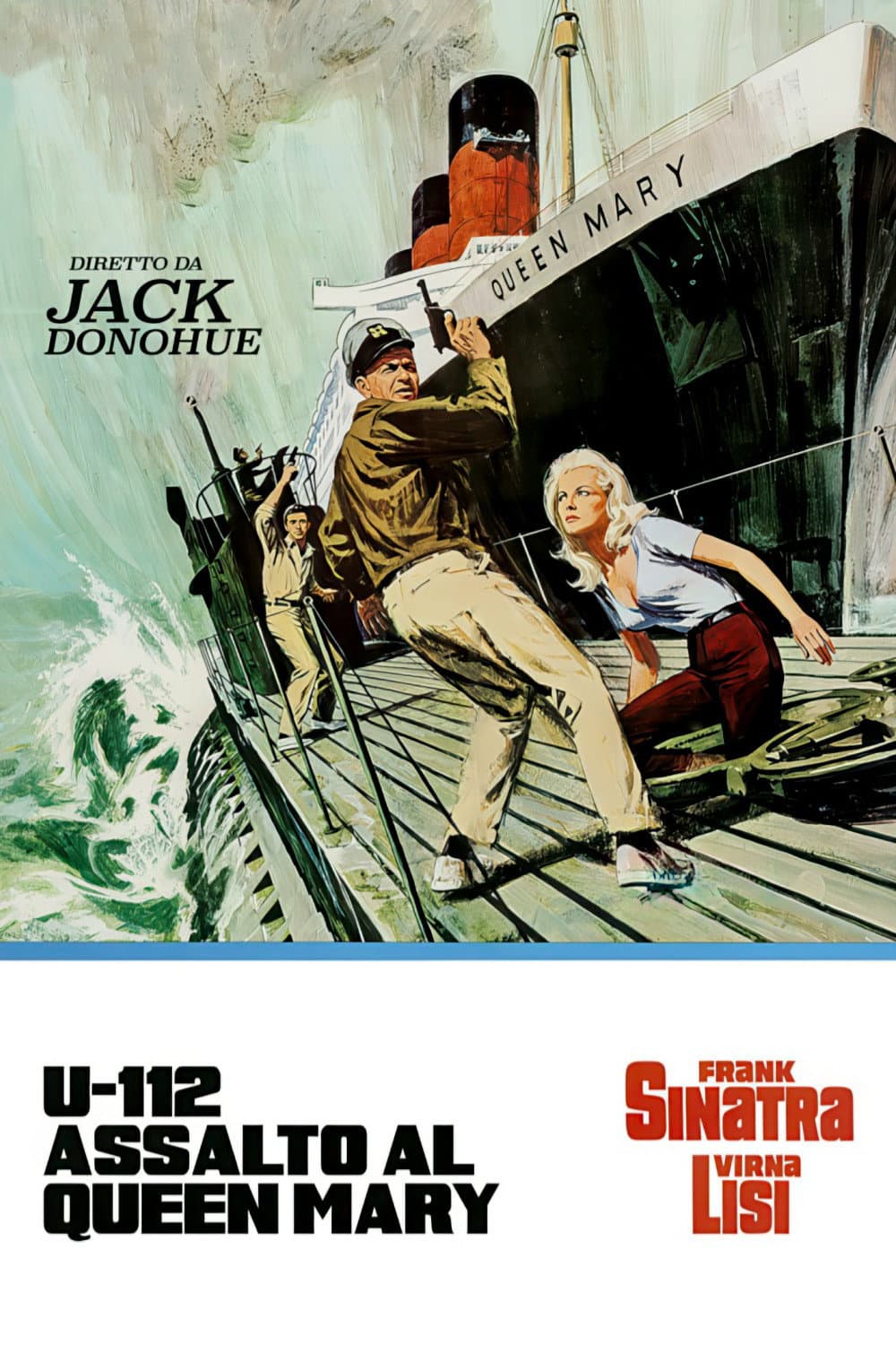 Poster di U-112 assalto al Queen Mary