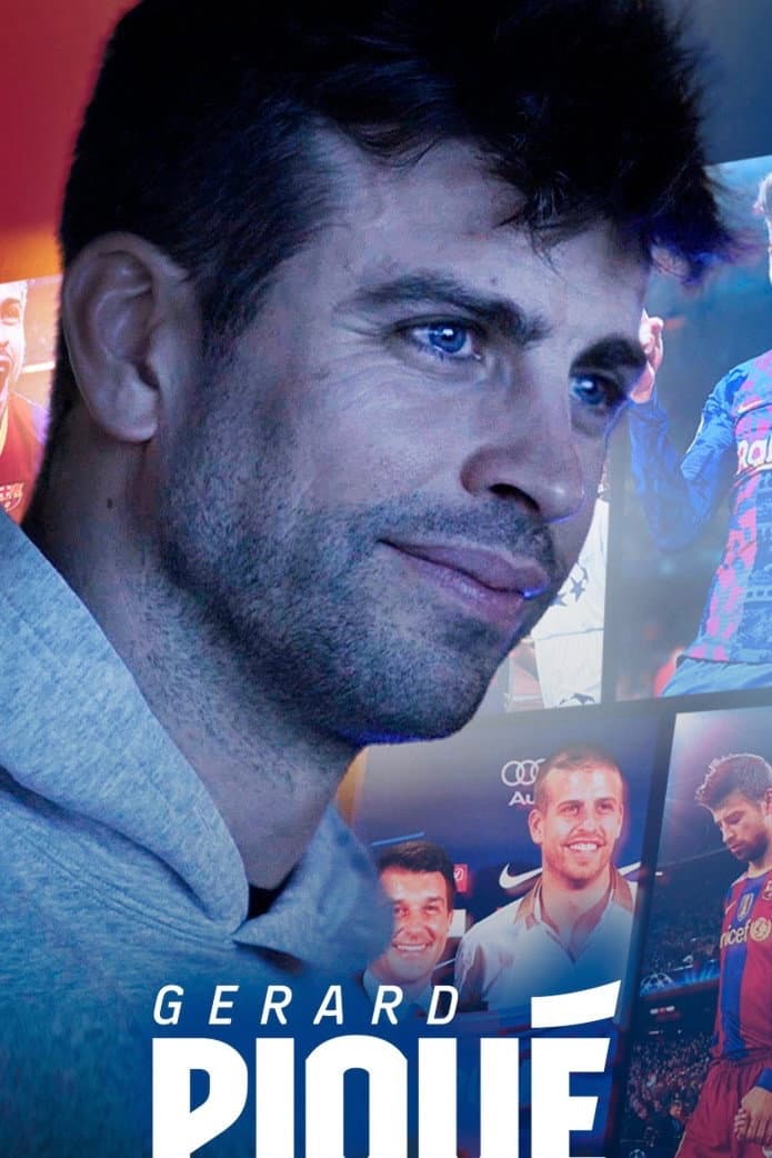 Poster di Gerard Piqué, a life in blaugrana