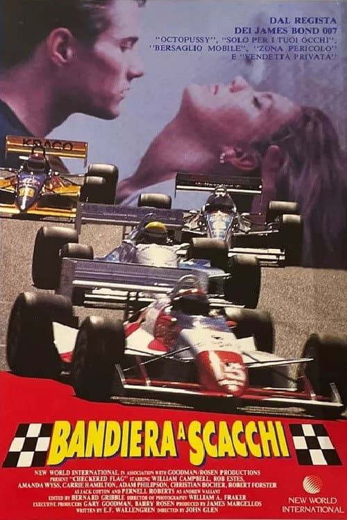 Poster di Bandiera a scacchi