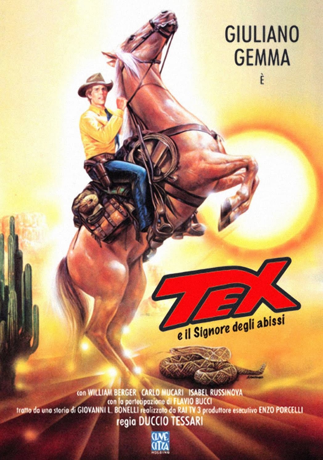 Poster di Tex e il signore degli abissi