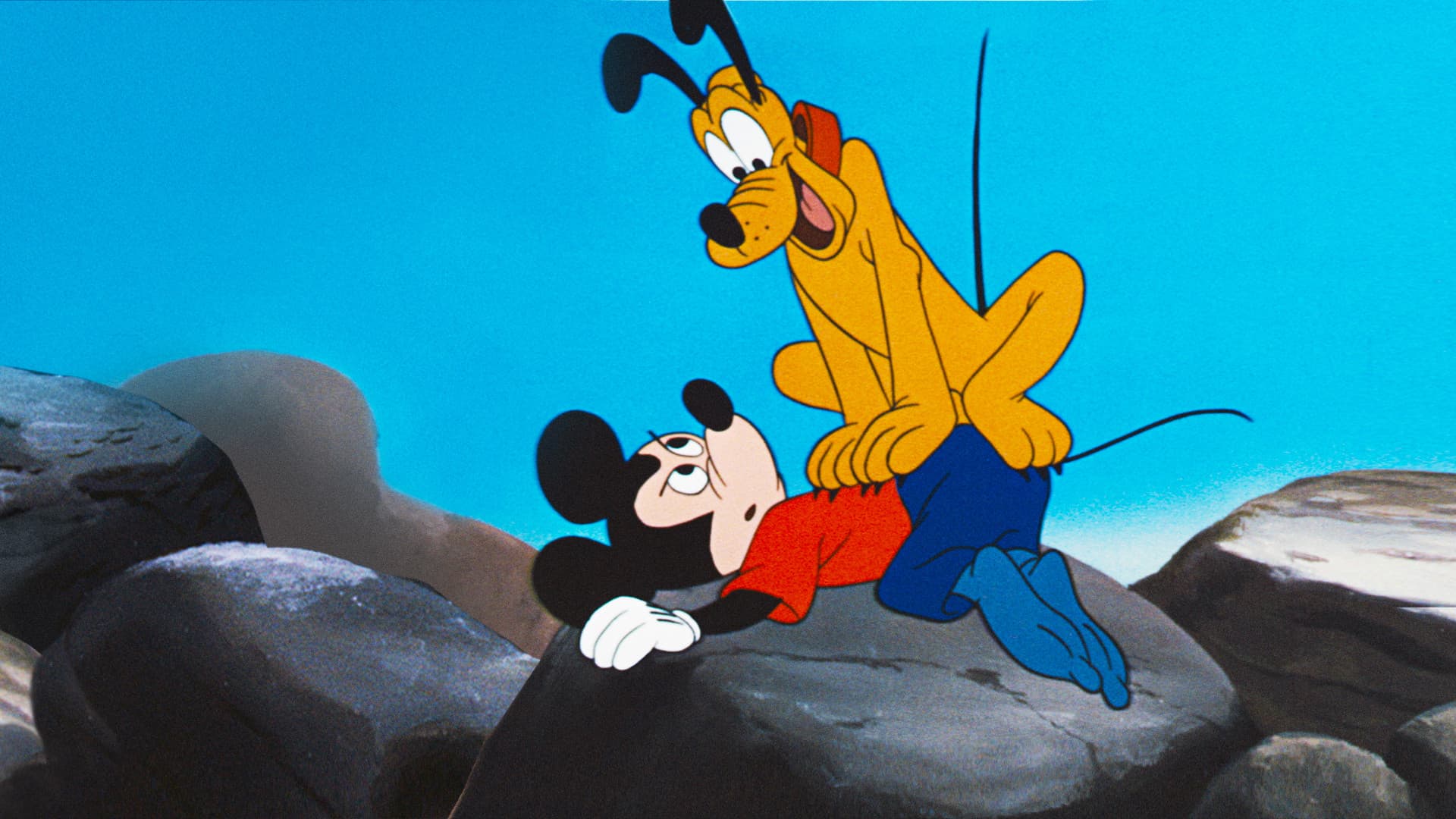 Topolino a pesca - immagine