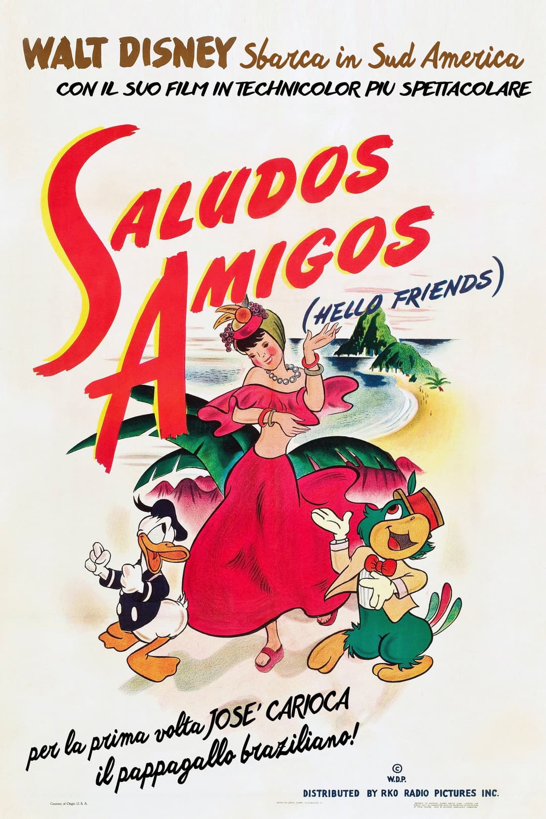 Poster di Saludos Amigos