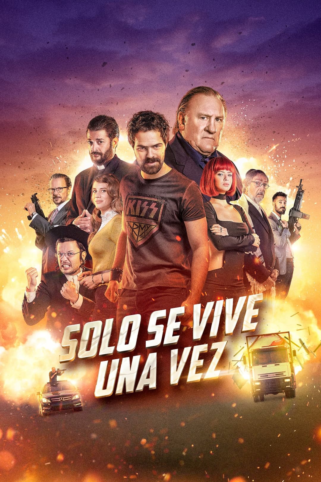 Poster di Sólo se vive una vez