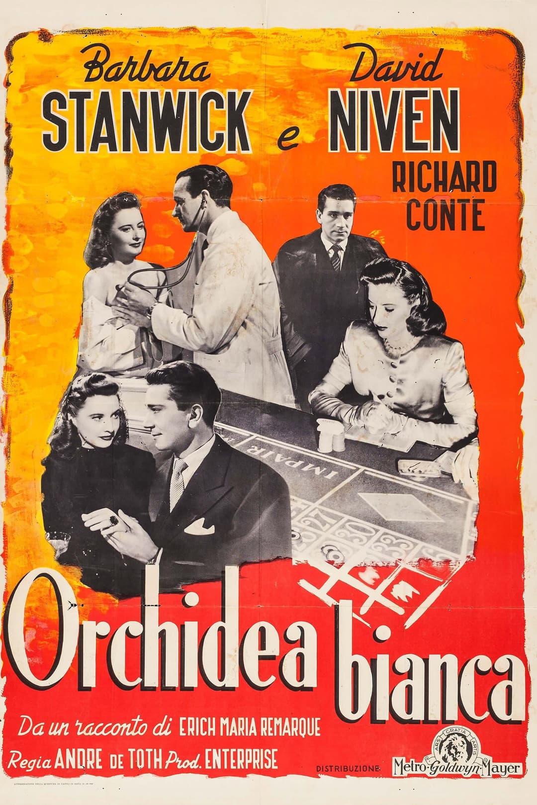 Poster di Orchidea bianca