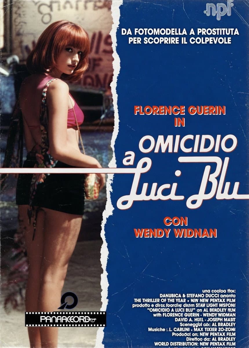 Poster di Omicidio a luci blu
