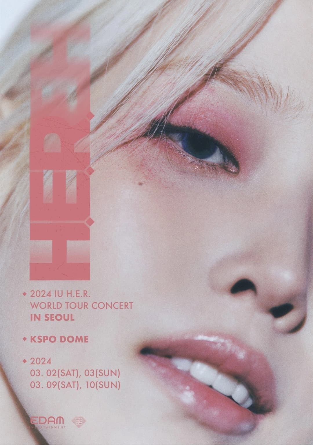 Poster di IU [HEREH] WORLD TOUR IN SEOUL