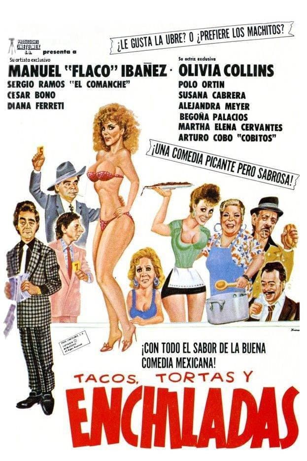 Poster di Tacos, tortas y enchiladas