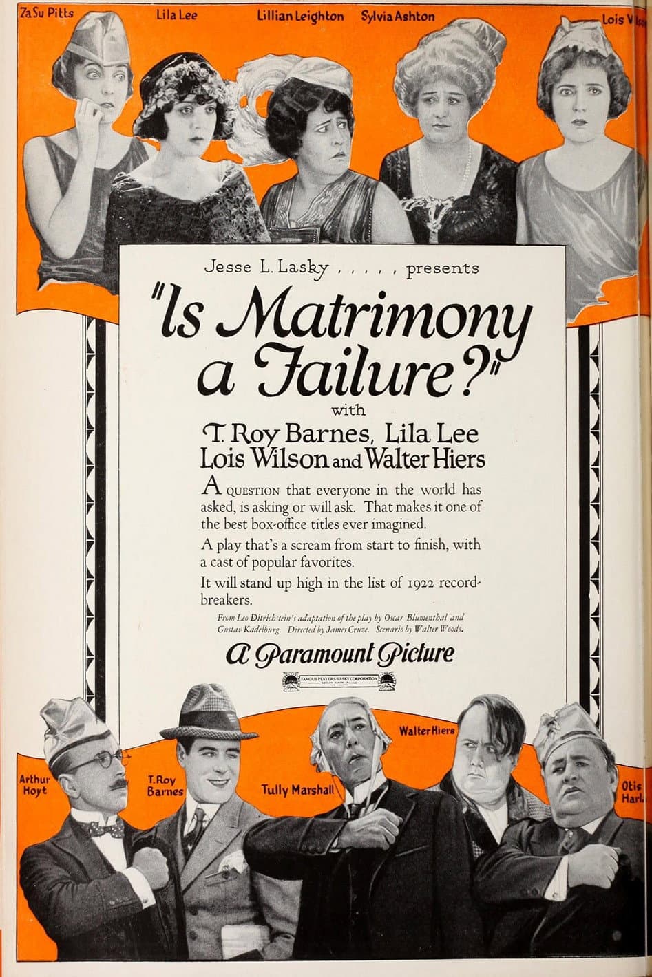 Poster di Is Matrimony a Failure?