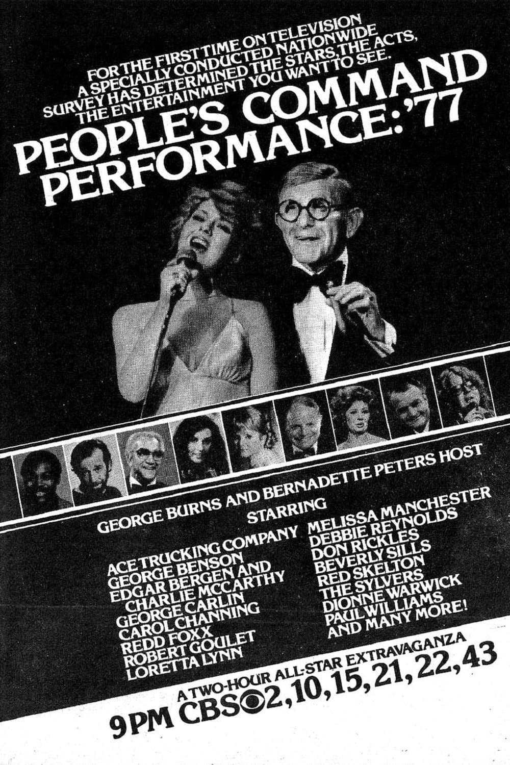 Poster di The People's Command Performance: '77