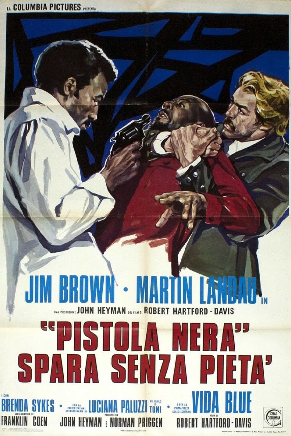 Poster di "Pistola nera" spara senza pietà