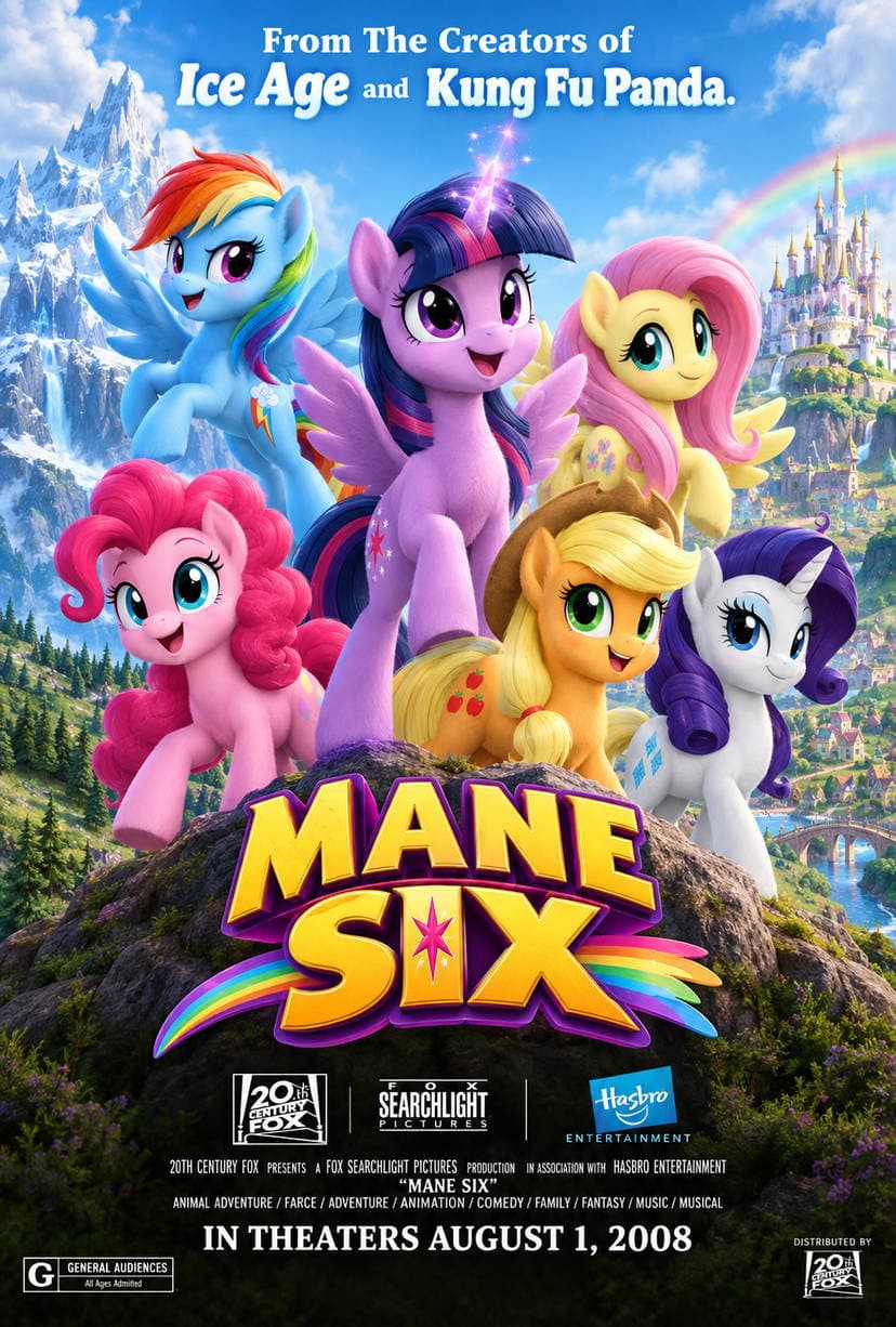 Poster di Mane Six