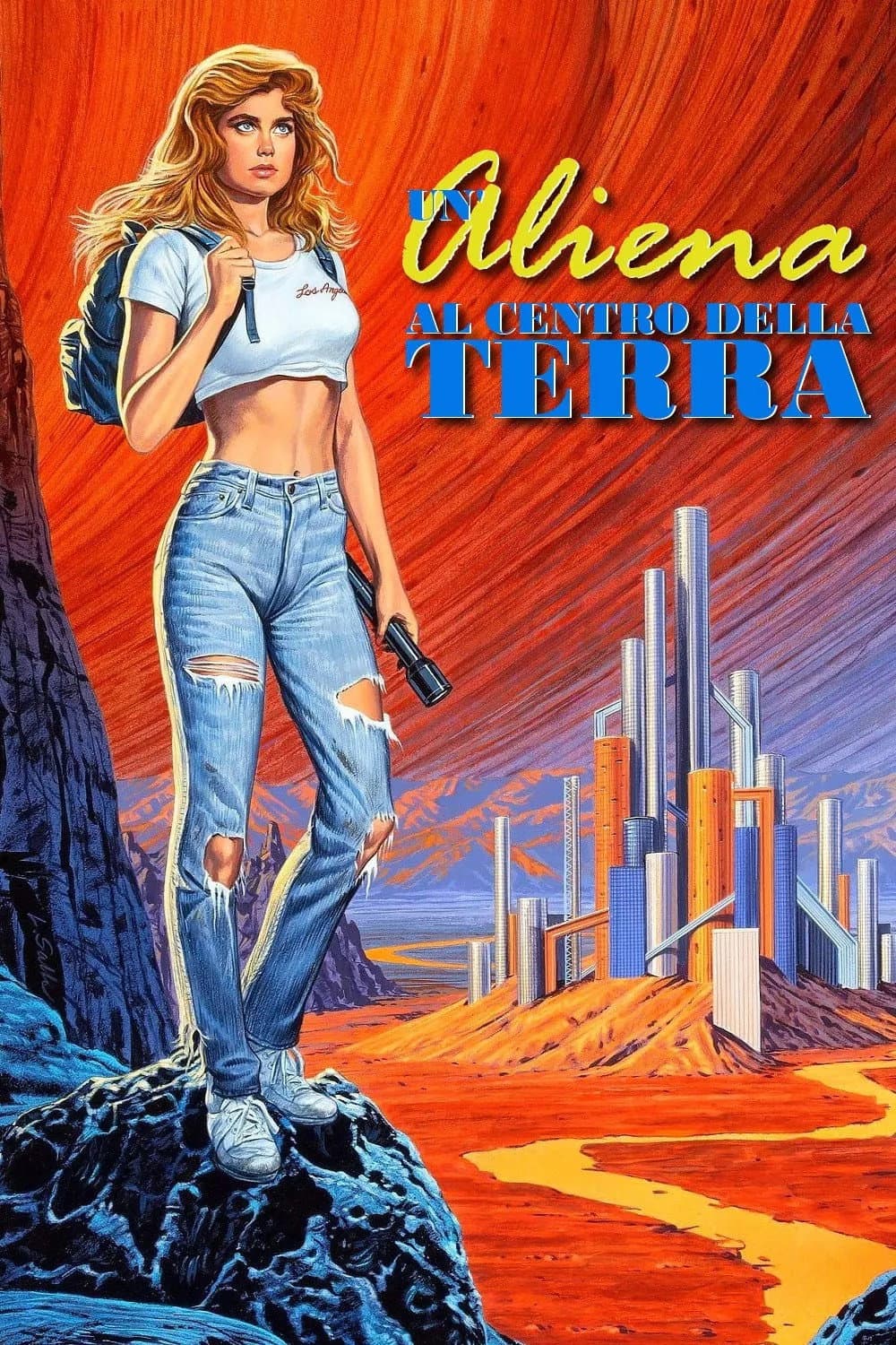 Poster di Un'aliena al centro della Terra