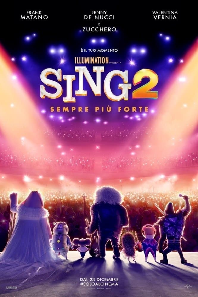 Poster di Sing 2 - Sempre più forte