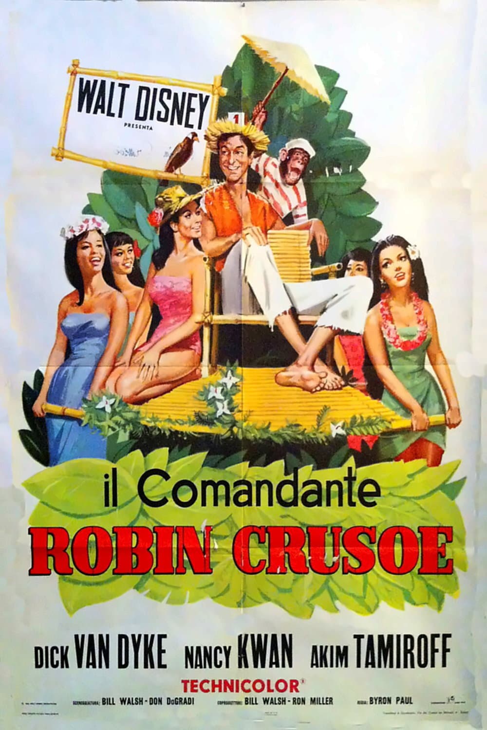Poster di Il comandante Robin Crusoe