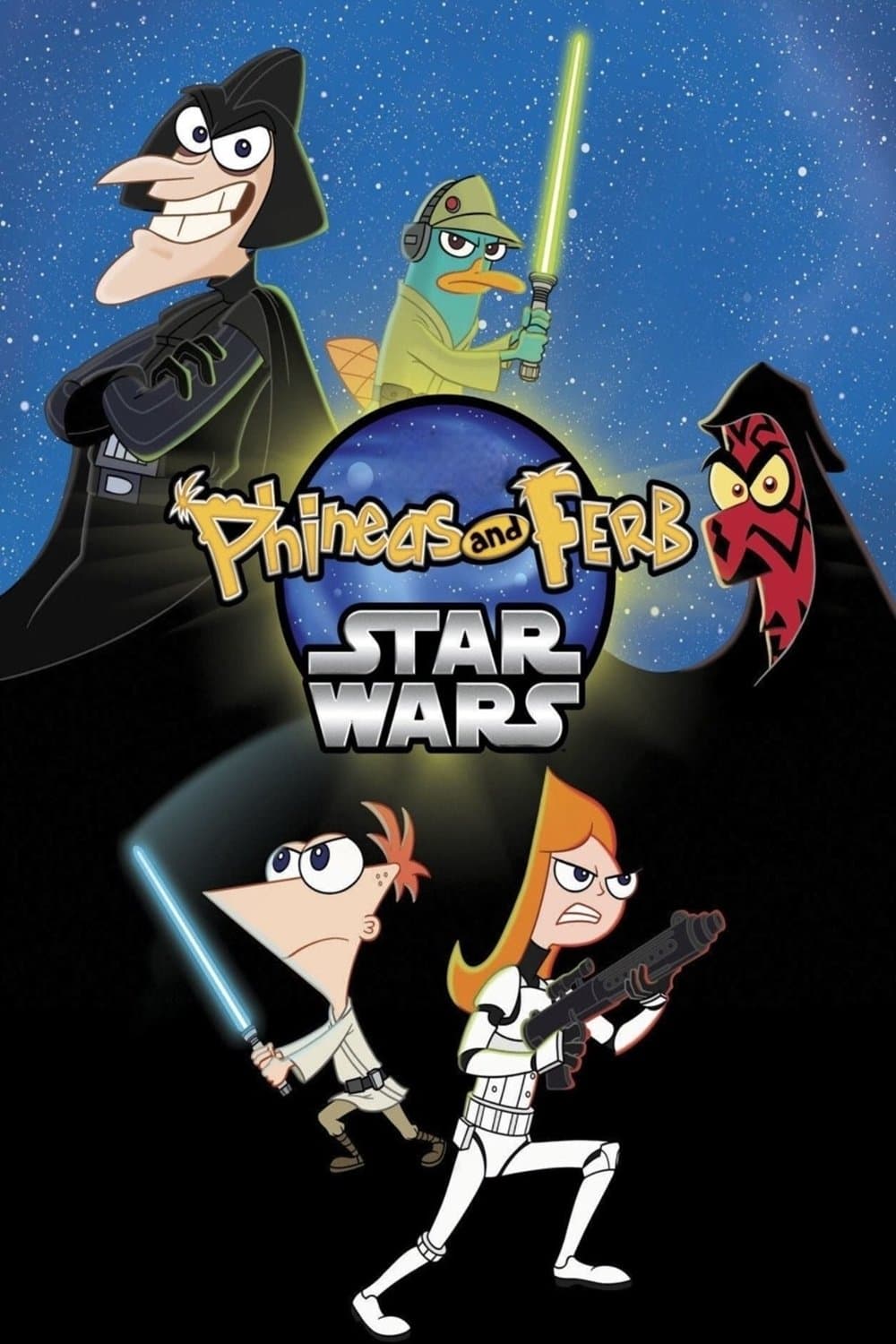 Poster di Phineas e Ferd - Star Wars