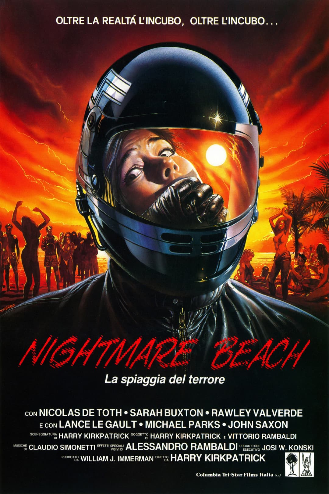 Poster di Nightmare Beach - La spiaggia del terrore