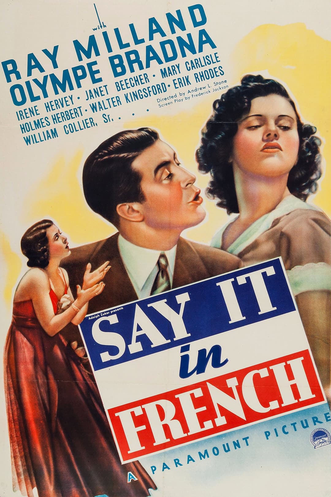 Poster di Say It in French