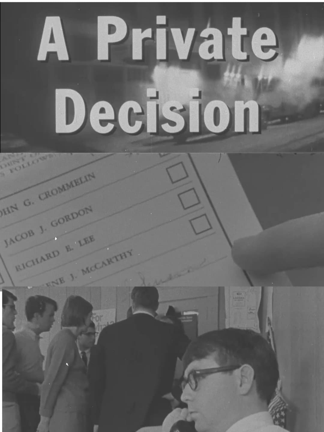 Poster di A Private Decision