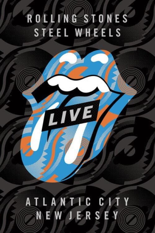 Poster di The Rolling Stones - Steel Wheels Live