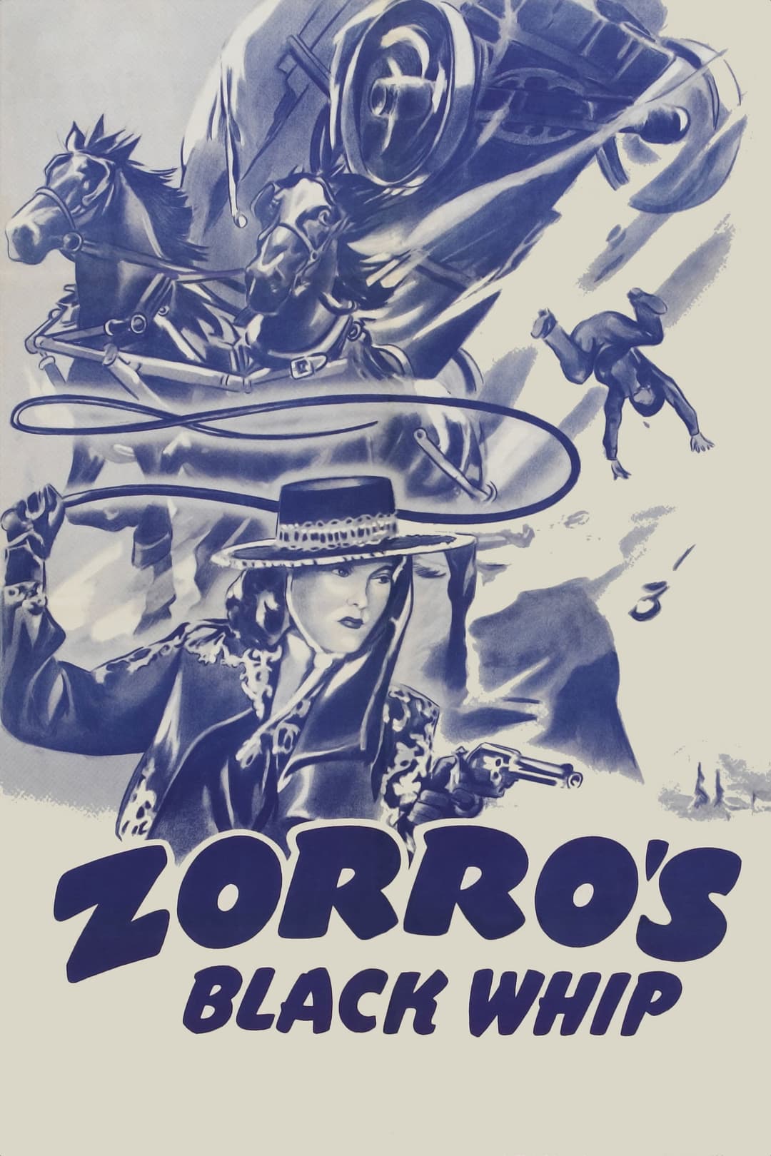 Poster di La frusta nera di Zorro