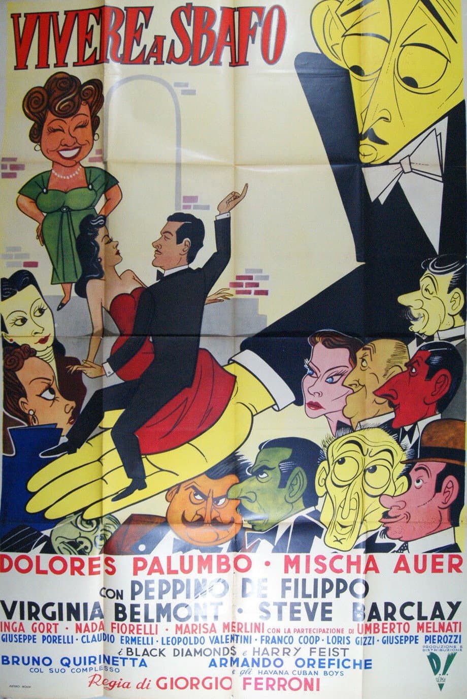 Poster di Vivere a sbafo