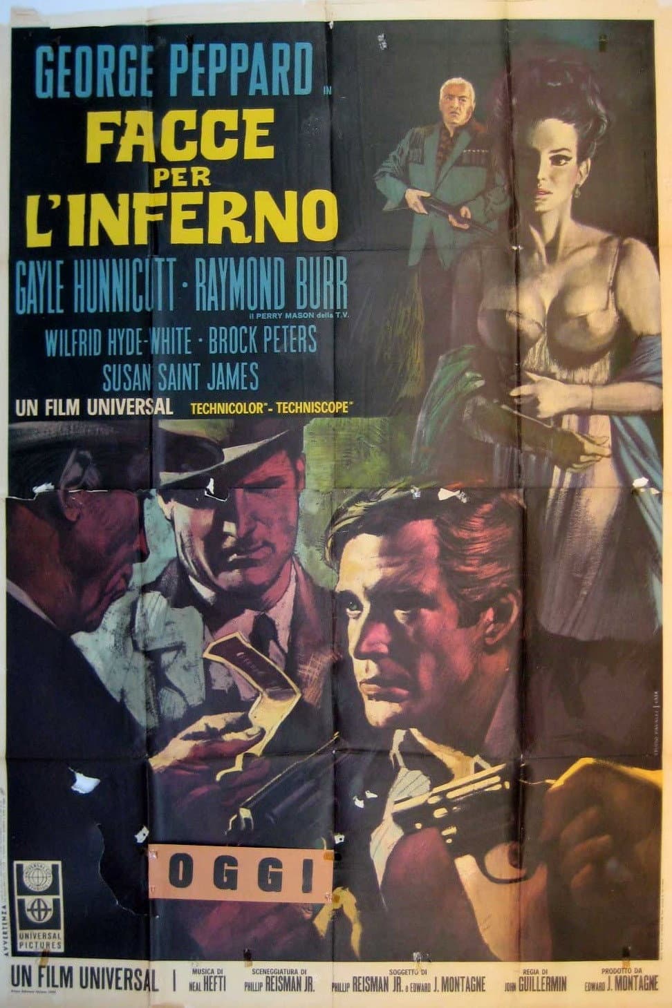 Poster di Facce per l'inferno