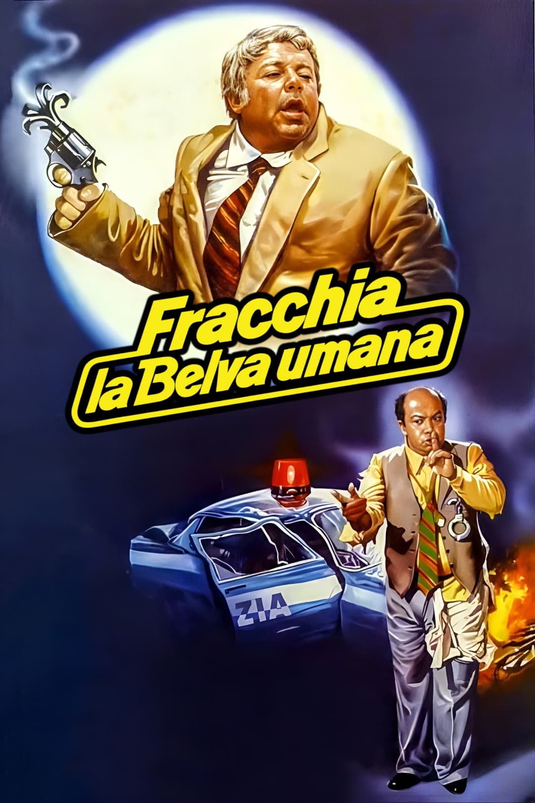 Poster di Fracchia la belva umana