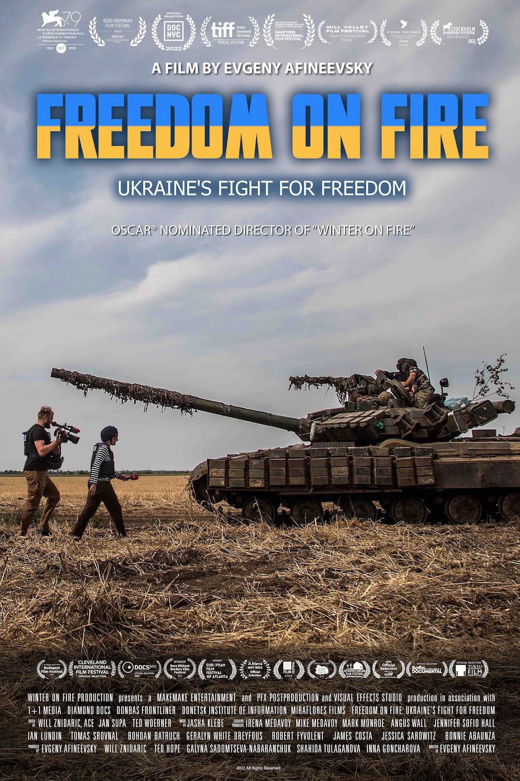 Poster di Freedom on Fire: Ukraine's Fight for Freedom