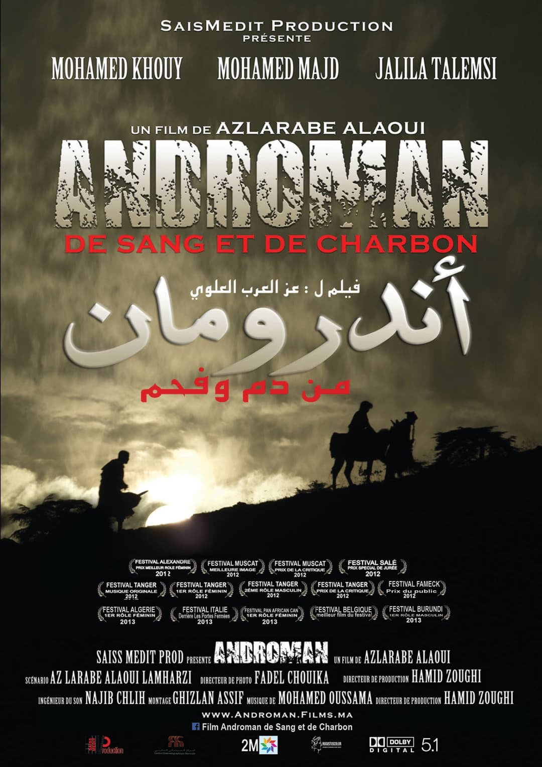 Poster di Androman - De sang et de charbon