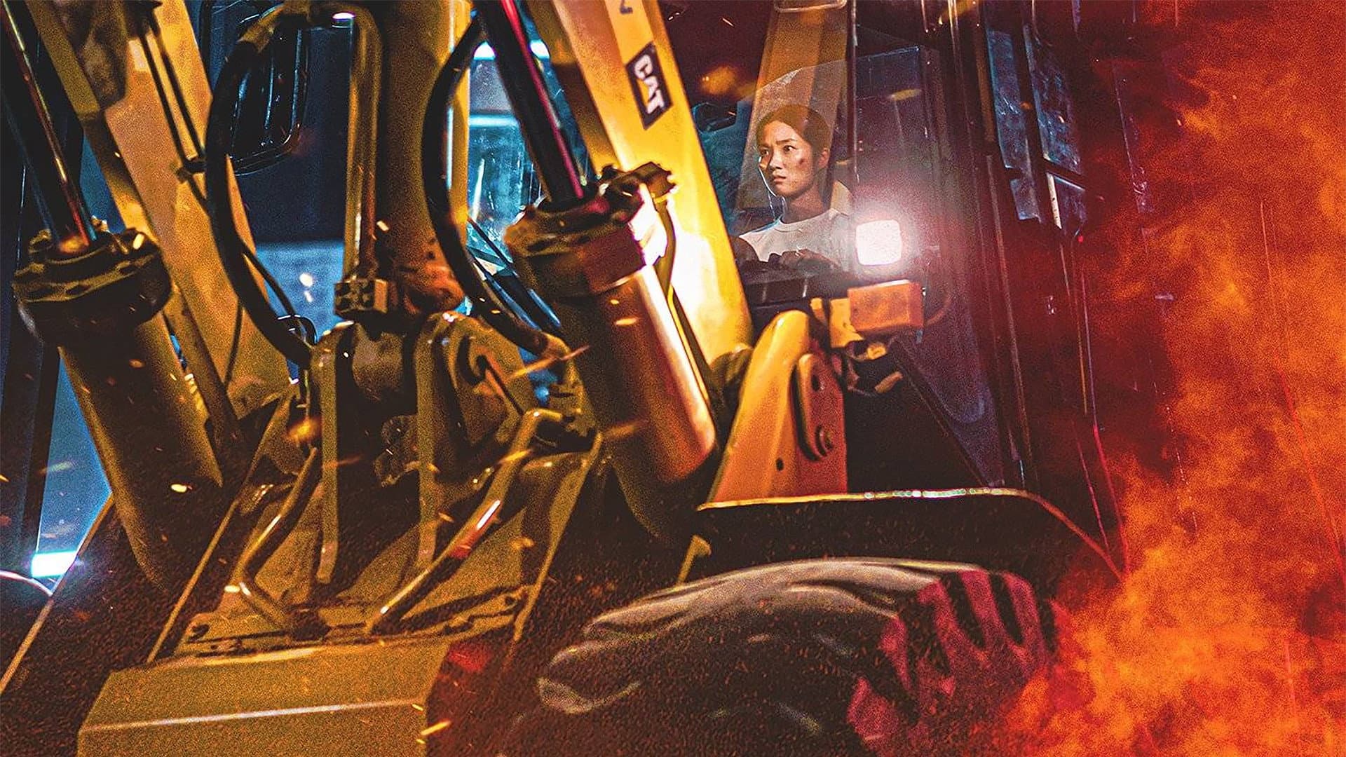The Girl on a Bulldozer - immagine