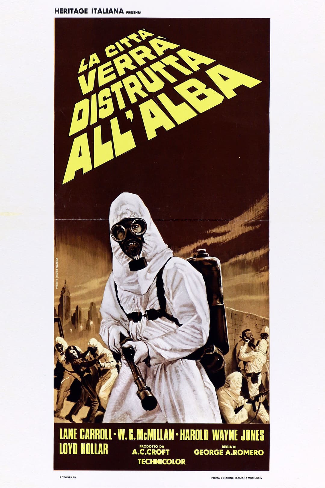 Poster di La città verrà distrutta all'alba