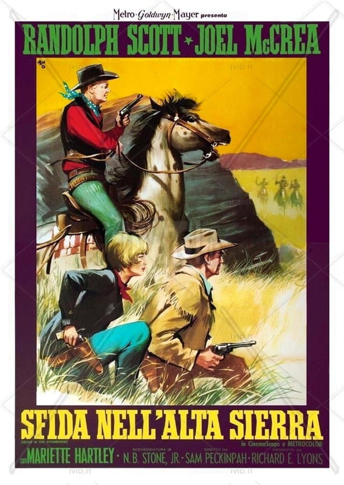 Poster di Sfida nell'alta Sierra