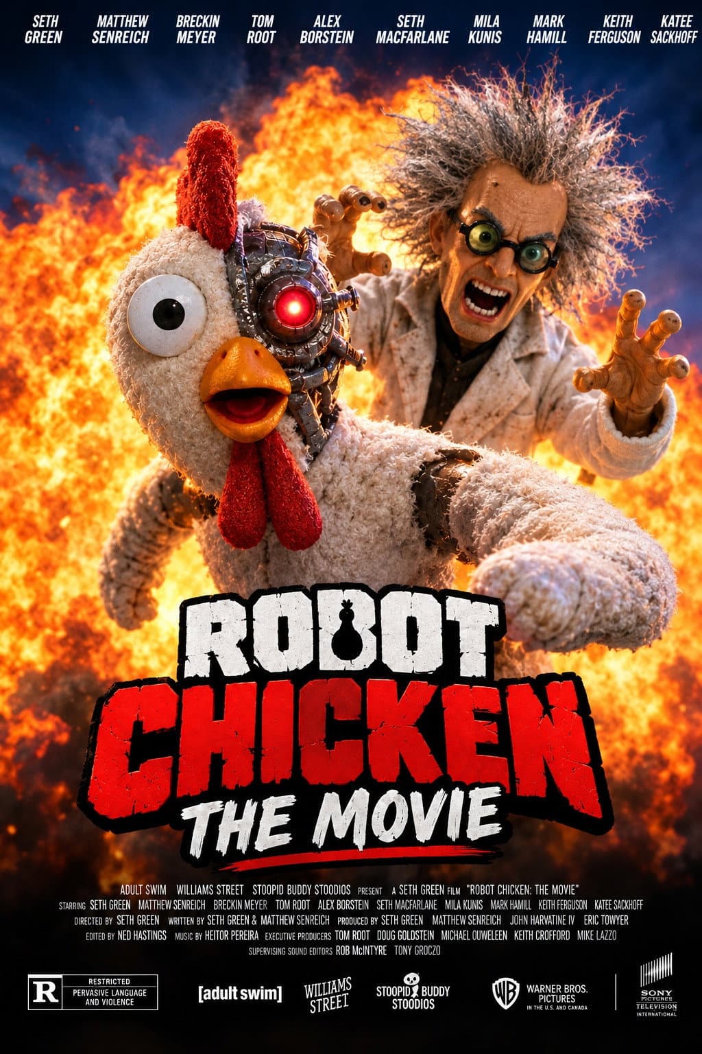 Poster di Robot Chicken: The Movie