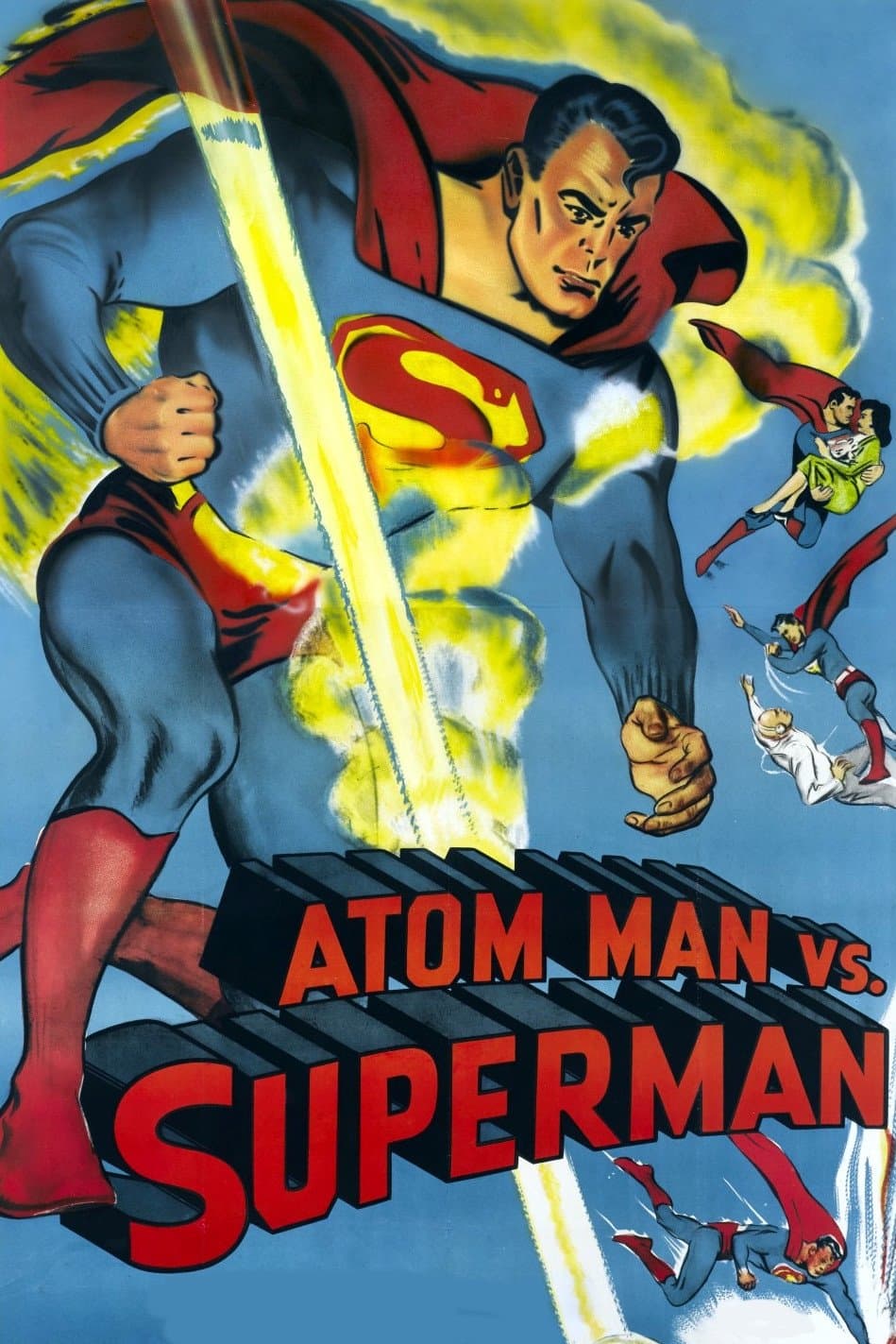 Poster di Atom Man vs. Superman