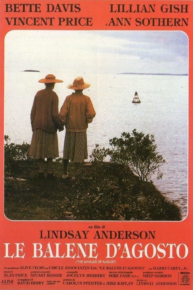 Poster di Le balene d'agosto