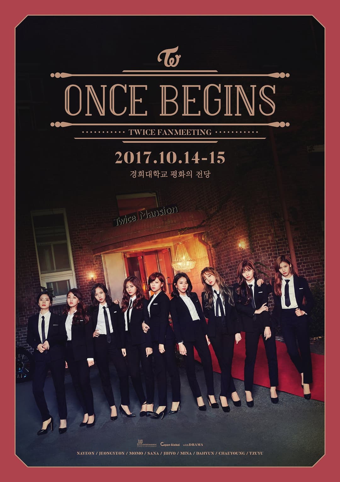 Poster di TWICE Fan Meeting [ONCE BEGINS]