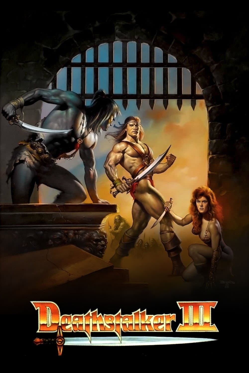 Poster di Deathstalker III: The Warriors from Hell
