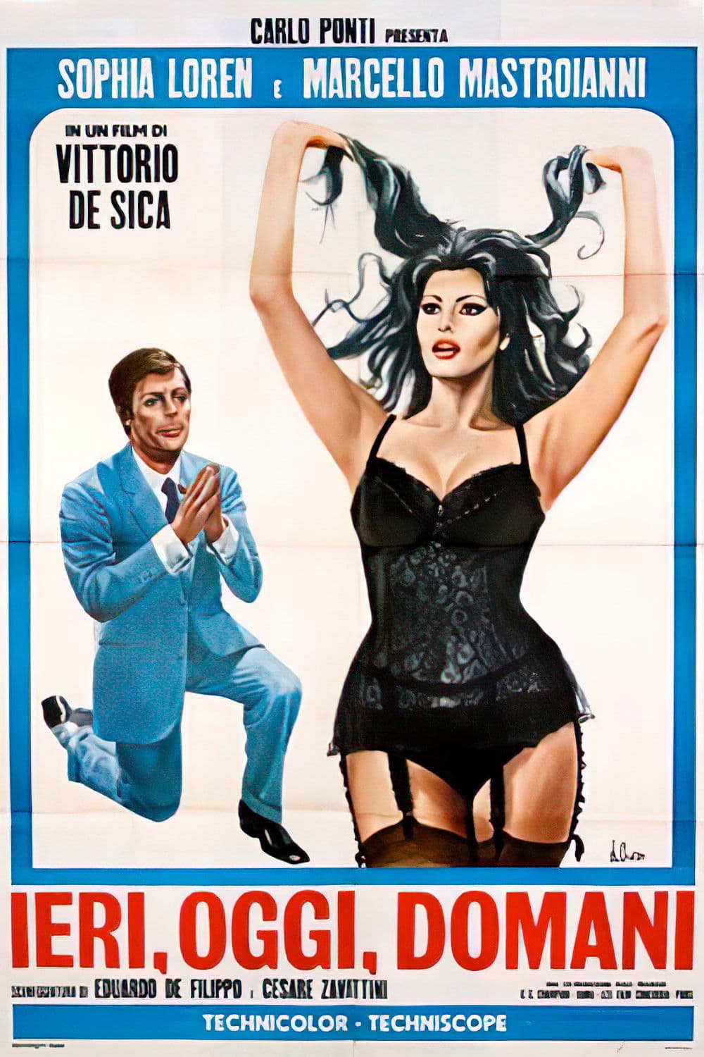 Poster di Ieri, oggi, domani