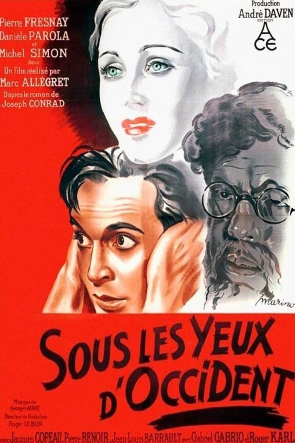 Poster di Sous les yeux d'occident