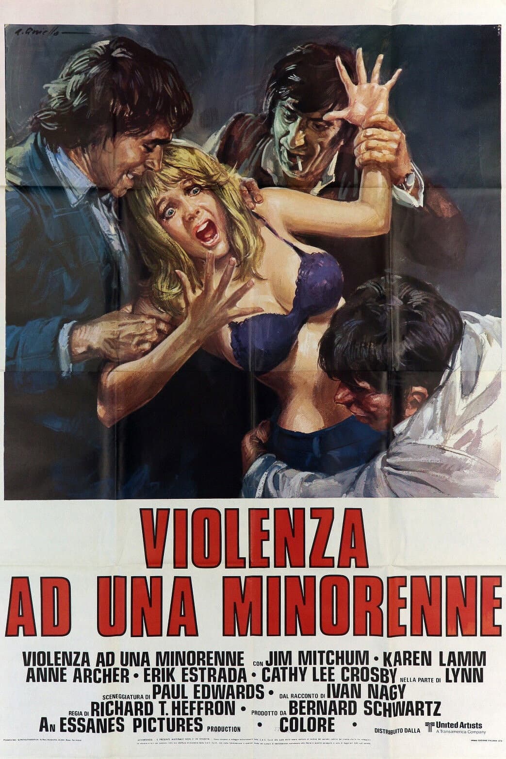 Poster di Violenza ad una minorenne