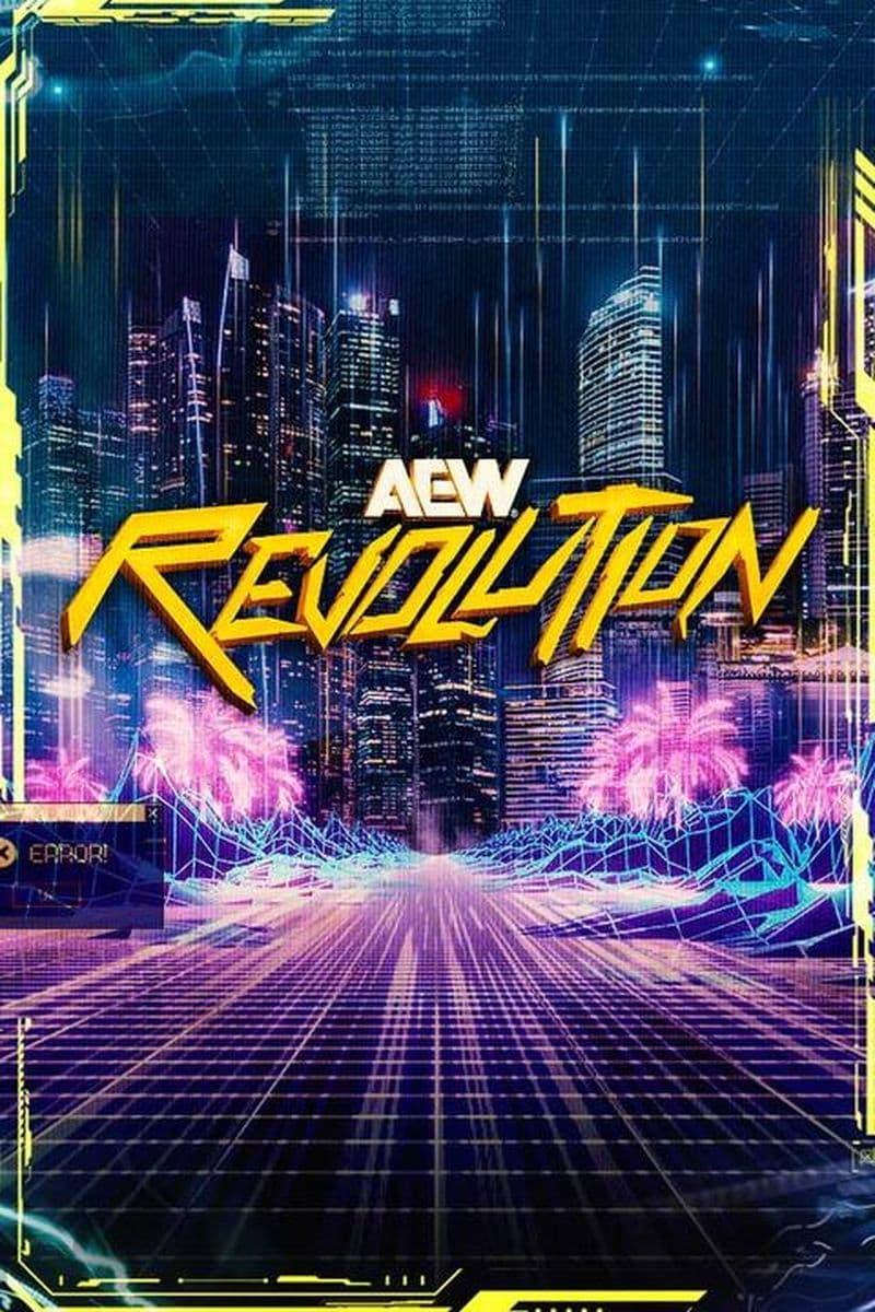 Poster di AEW Revolution 2026